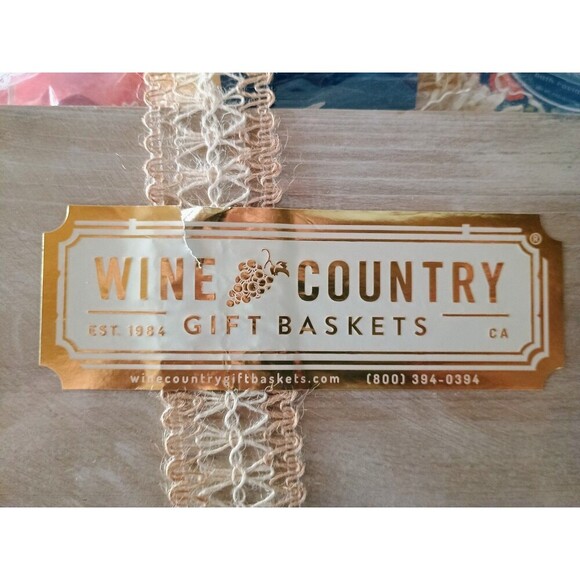 Wine Country Discontinued Gift Basket Mango Mandarin Themed - New - Picture 12 of 12